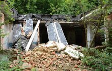 Фото 13: На будівлі колишнього заводу «Укрвино» знайшли панно, що визнають цінною пам’яткою радянського мистецтва