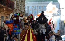 Фото 10: Карнавальною ходою у Львові розпочався «Золотий Лев на вулиці – 2017»