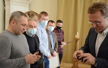 Фото 8: Міський голова відзначив перевізників ТПВ та представників бізнесу за розвиток культури роздільного сортування органічних відходів