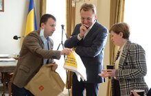 Фото 13: Міський голова відзначив перевізників ТПВ та представників бізнесу за розвиток культури роздільного сортування органічних відходів