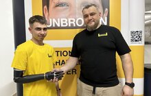 Фото 11: У центрі НЕЗЛАМНІ у Львові 24-річному захиснику встановили біонічний протез руки