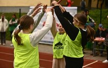Фото 9: Вчора у Львові стартувала шкільна ліга з легкої атлетики: як це було (фото)