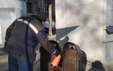 Фото 1: Комунальні служби Львова проводять миття та дезінфекцію в місті