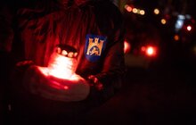 Фото 10: У Львові одночасно запалили лампадки на полях Почесних поховань воїнів