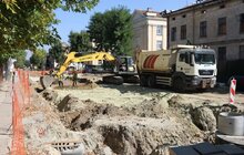 Фото 8: Частину вул. Богдана Хмельницького планують завершити до кінця вересня