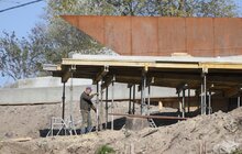 Фото 1: Меморіал пам’яті Героїв Небесної Сотні збудований на 30%
