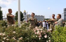 Фото 16: На Сихові з нагоди 30-річчя Незалежності України замайорів національний стяг