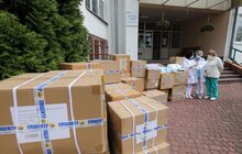 Фото 8: Для медиків Львова передали понад 50 тисяч одиниць засобів захисту