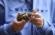 Фото 12: Як діяти, коли бачиш вибухівку: у Львові провели навчання для переселенців