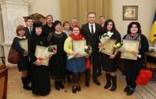 Фото 14: З нагоди Міжнародного дня волонтера мер Львов відзначив найкращих волонтерів Львова