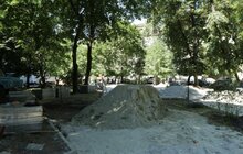 Фото 2: У Франківському районі міста облаштовують сквер на вул. Японській