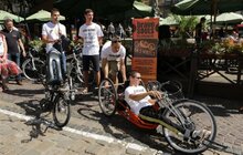 Фото 6: У Львові стартувала велоподорож On 3 wheels