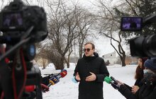 Фото 6: У парку Львова вперше використали кавову гущу для боротьби з ожеледицею