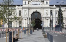 Фото 10: На площі Двірцевій облаштовують новий фонтан