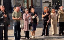 Фото 2: На львівській Ратуші підняли прапор Морської піхоти України