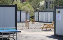 Фото 28: У Львові відкрили друге модульне містечко для переселенців