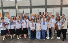 Фото 9: Мешканці модульного містечка у Львові відсвяткували День Незалежності (відео)