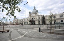 Фото 36: На площі Двірцевій облаштовують новий фонтан