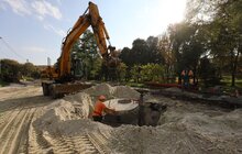 Фото 10: Ремонт вул. Личаківської: на відрізку від «Ензиму» до вул. Букової завершується облаштування колекторів