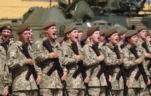 Фото 7: Першокурсники Національної академії сухопутних військ присягнули на вірність українському народові