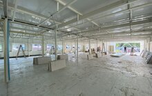 Фото 3: У Львові на території лікарні святого Луки облаштовують модульний діагностичний центр