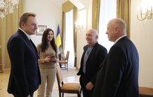Фото 8: Мер Львова обговорив українсько-польські відносини з головою Об’єднання українців у Вроцлаві
