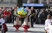 Фото 2: У центрі Львова 407 бандуристів одночасно виконали твори на поезію Тараса Шевченка