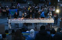 Фото 5: У Львові рідні військових, що у полоні, організували щемливі акції
