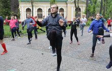 Фото 5: Мер Львова бігав у Стрийському парку в рамках тренувань з бігу Open Run Days
