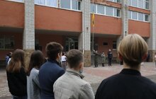 Фото 9: У ліцеї «Львівський» відбувся урочистий захід з нагоди підняття прапора «В єдності наша сила»