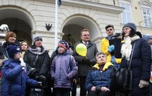 Фото 6: У Львові відбувся флешмоб з дітьми та молоддю з синдромом Дауна