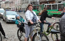 Фото 2: Велопробіг «Діти – квіти України» зібрав близько 40 дітей із школи-інтернату №2, прийомних сімей та дитячих будинків сімейного типу м. Львова
