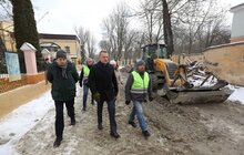 Фото 12: На вул. Пекарській тривають масштабні ремонтні роботи: повністю реконструкцію вулиці планують завершити до 1 вересня