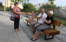Фото 4: Міський голова оглянув новостворений громадський простір у мікрорайоні Під Голоском