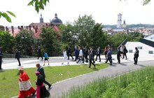 Фото 15: Кардинал з Ватикану й віце-прем'єр Польщі вшанували пам’ять Героїв Небесної Сотні на Меморіалі у Львові