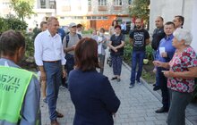 Фото 40: Сьогодні міський голова Львова оглянув ряд об`єктів у Франківському районі Львова