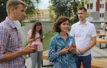 Фото 11: Міський голова оглянув новостворений громадський простір у мікрорайоні Під Голоском