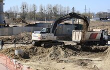 Фото 15: На вул. Шевченка тривають роботи з облаштування квазікільця