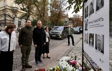 Фото 5: Польський міністр закордонних справ відвідав Львів і підтвердив наміри уряду відновити одну зі зруйнованих будівель (відео)