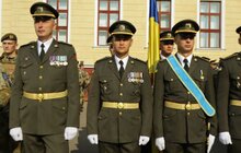 Фото 5: Військова присяга на вірність українському народу в Академії Сагайдачного