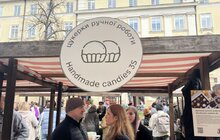 Фото 9: Шеврони, прикраси, делікатеси з м'яса та смажене морозиво: сьогодні у Львові стартував ветеранський ярмарок (відео)