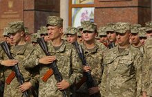 Фото 41: Військова присяга на вірність українському народу в Академії Сагайдачного