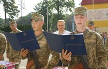 Фото 55: Військова присяга на вірність українському народу в Академії Сагайдачного