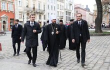 Фото 4: Глава Православної Церкви України розпочав перший офіційний візит до Львова з відвідин Ратуші