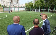 Фото 3: На вул. Шевченка облаштували сучасний мультифункційний спортивний майданчик