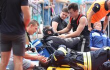 Фото 14: У Львові стартували змагання «Найсильніший пожежник-рятувальник»