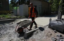 Фото 1: На вул. Зимновідська-Станційна триває ремонт дороги та облаштування мереж