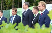 Фото 23: «Є надія, що ми будемо дихати свіжим повітрям», – Андрій Садовий про новий лісорозсадницький комплекс у Брюховичах