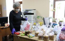 Фото 2: У Львові до Великодня для людей у потребі закупили продуктові набори