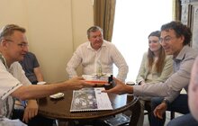 Фото 17: Мер обговорив із Минксом Гавейном перебіг підготовки до реалізації проєкту ІТ-парку у Львові